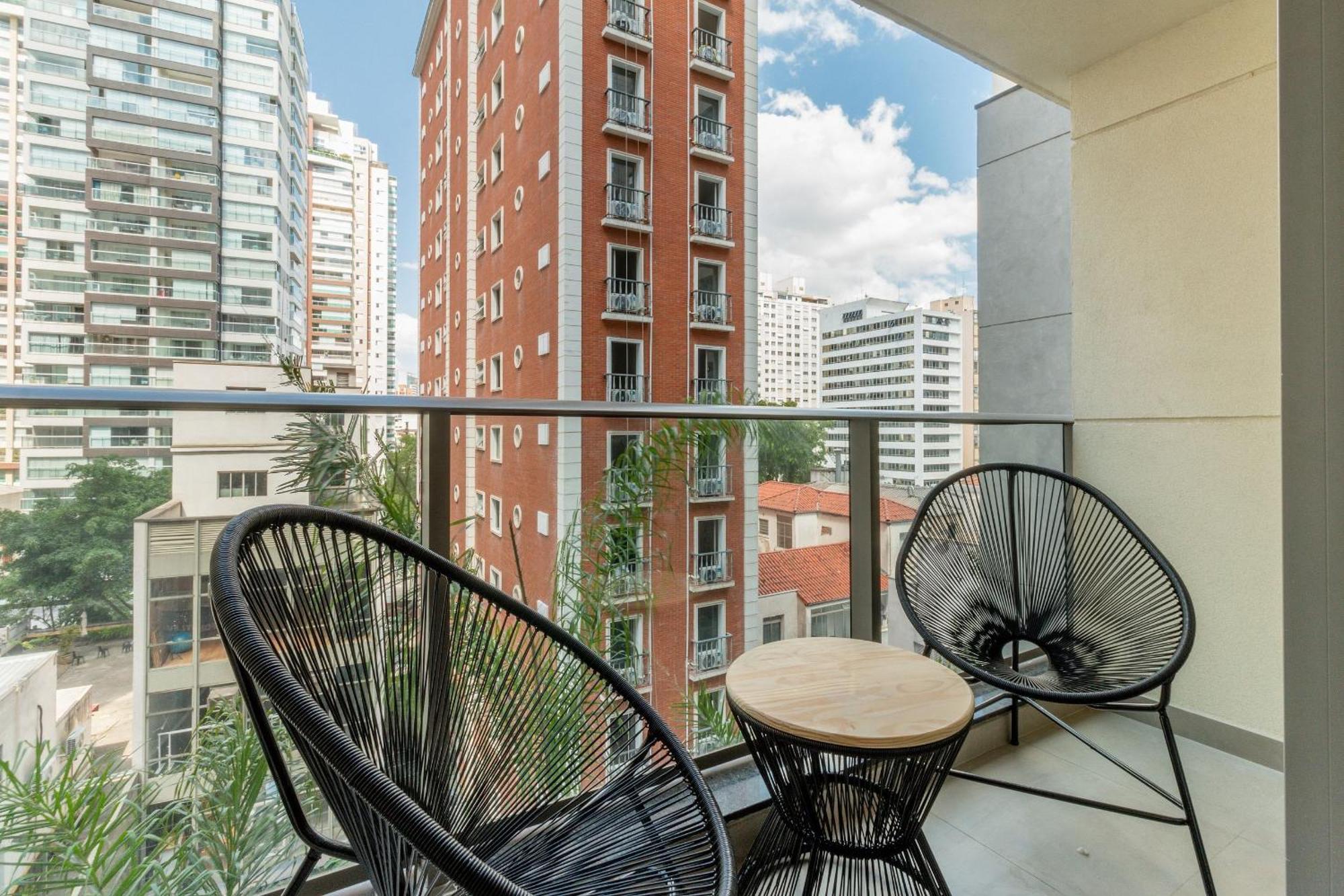 Belint Bela Cintra: A 5 Minutos Da Paulista Com Piscina No Rooftop Sao Paulo Dış mekan fotoğraf