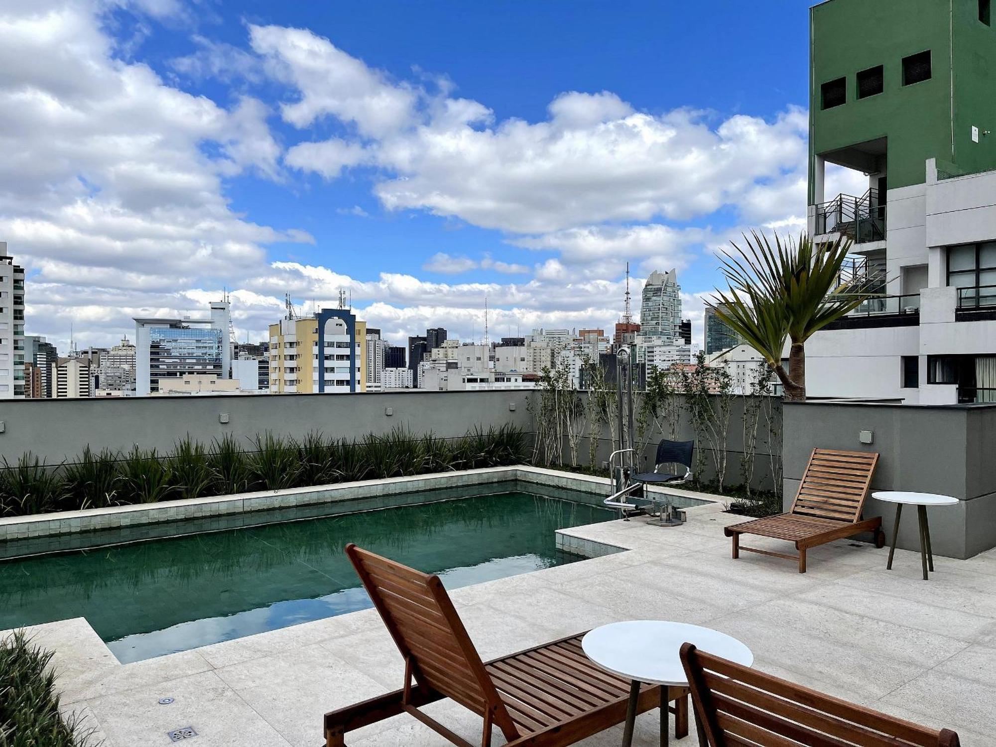 Belint Bela Cintra: A 5 Minutos Da Paulista Com Piscina No Rooftop Sao Paulo Dış mekan fotoğraf