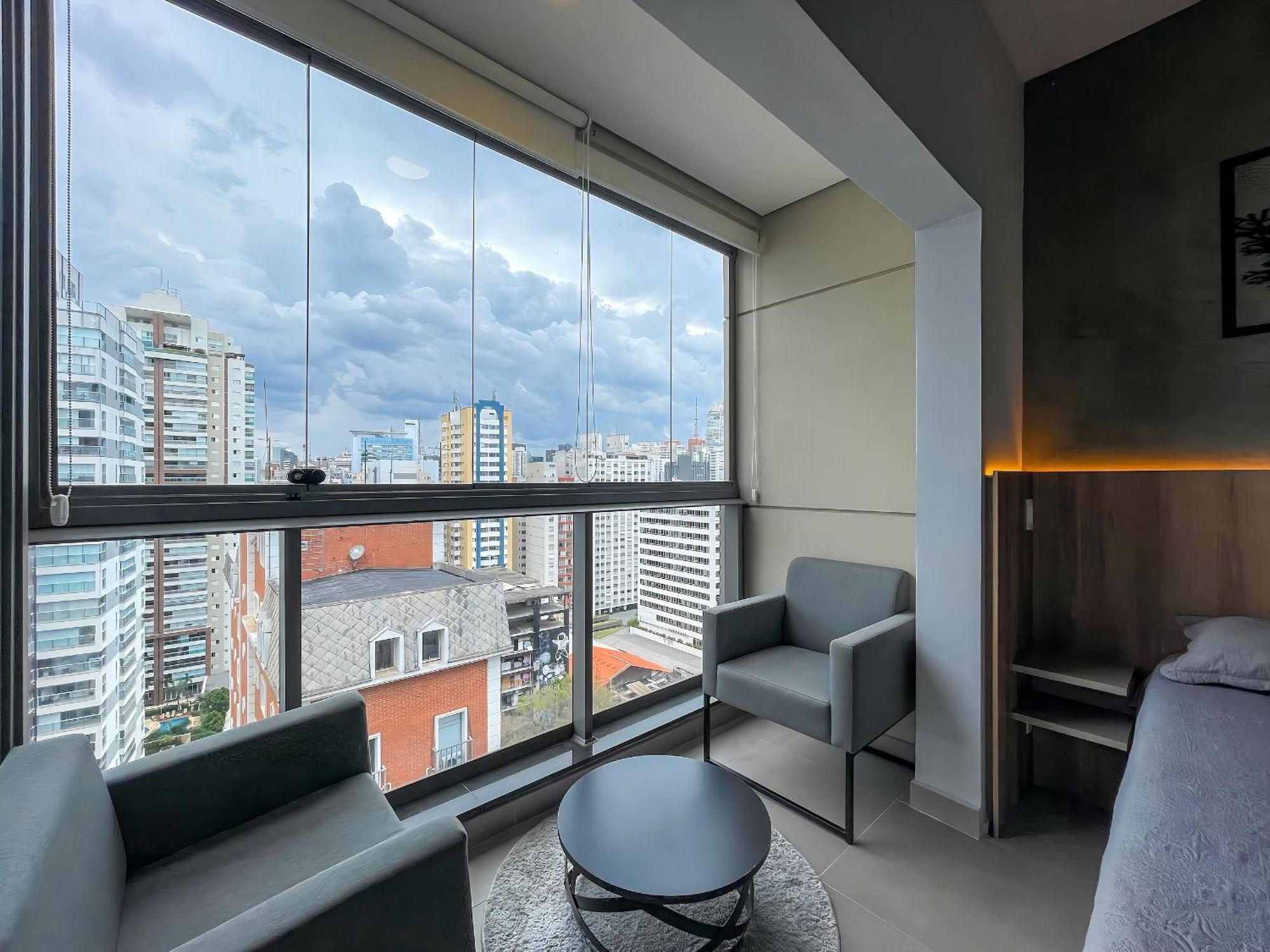 Belint Bela Cintra: A 5 Minutos Da Paulista Com Piscina No Rooftop Sao Paulo Dış mekan fotoğraf